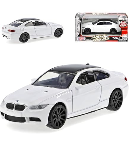 alles-meine.de GmbH B*M*W 3er M3 E92 Coupe Weiss 2005-2013 1/43